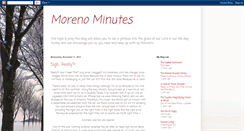 Desktop Screenshot of morenominutes.blogspot.com