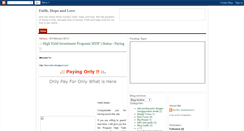 Desktop Screenshot of faith-hope-loving.blogspot.com