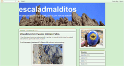 Desktop Screenshot of escaladmalditos.blogspot.com