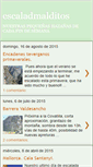 Mobile Screenshot of escaladmalditos.blogspot.com