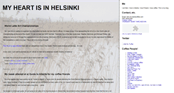 Desktop Screenshot of myheartisinhelsinki.blogspot.com