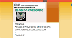 Desktop Screenshot of henriquecorleone.blogspot.com