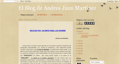 Desktop Screenshot of andresjuanmartinez.blogspot.com