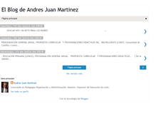 Tablet Screenshot of andresjuanmartinez.blogspot.com