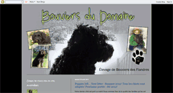 Desktop Screenshot of bouviersdesflandres.blogspot.com