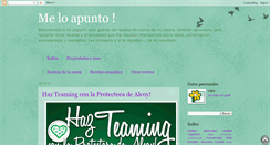 Desktop Screenshot of me-lo-apunto.blogspot.com