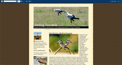 Desktop Screenshot of birdingtanzania.blogspot.com