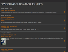 Tablet Screenshot of fly-fishing-buddy-tackle-lures.blogspot.com