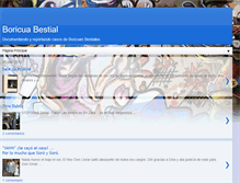Tablet Screenshot of bienboricuabestial.blogspot.com