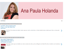 Tablet Screenshot of anapaulaholanda.blogspot.com