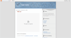 Desktop Screenshot of eightgeeks.blogspot.com