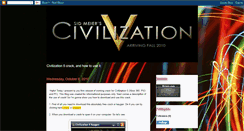 Desktop Screenshot of civilization5crackfree.blogspot.com