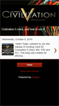 Mobile Screenshot of civilization5crackfree.blogspot.com