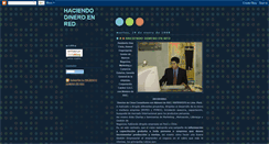 Desktop Screenshot of haciendodineroenred.blogspot.com