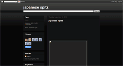 Desktop Screenshot of cutejapanesespitzsite.blogspot.com