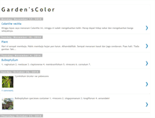 Tablet Screenshot of gardenscolour.blogspot.com