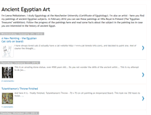 Tablet Screenshot of ancient-egyptian-art.blogspot.com