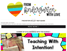 Tablet Screenshot of fromkindergartenwithlove.blogspot.com