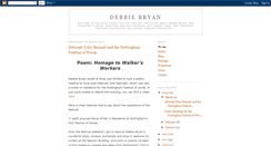 Desktop Screenshot of debbiebryan.blogspot.com
