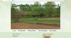 Desktop Screenshot of gardenchickmusic.blogspot.com