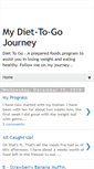 Mobile Screenshot of my-diettogo-journey.blogspot.com