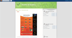 Desktop Screenshot of desafiosdagenetica.blogspot.com