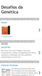 Mobile Screenshot of desafiosdagenetica.blogspot.com