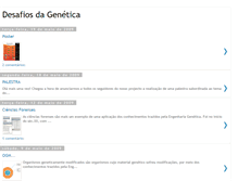 Tablet Screenshot of desafiosdagenetica.blogspot.com