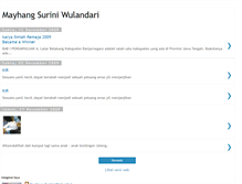 Tablet Screenshot of mayangsw.blogspot.com