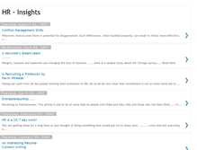Tablet Screenshot of hr-insights.blogspot.com