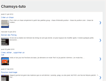 Tablet Screenshot of chamsys-tuto.blogspot.com