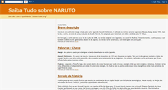 Desktop Screenshot of naruto-sabertudo.blogspot.com