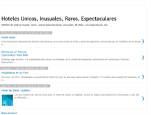 Tablet Screenshot of hotelesraros.blogspot.com
