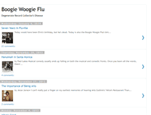 Tablet Screenshot of boogiewoogieflu.blogspot.com