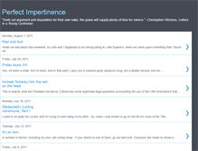 Tablet Screenshot of perfectimpertinence.blogspot.com