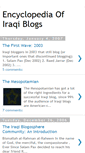 Mobile Screenshot of iraqiblogencyclopedia.blogspot.com