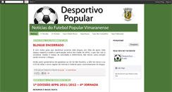 Desktop Screenshot of desportivopopular.blogspot.com