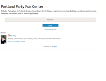 Tablet Screenshot of partyfuncenter.blogspot.com