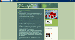 Desktop Screenshot of amazingadulthoodofalexis.blogspot.com