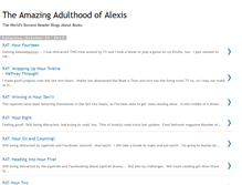 Tablet Screenshot of amazingadulthoodofalexis.blogspot.com