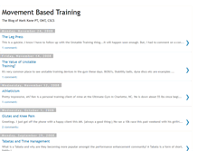 Tablet Screenshot of kanetraining.blogspot.com