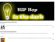 Tablet Screenshot of hiphopinthedark.blogspot.com