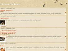Tablet Screenshot of mirinconlaura.blogspot.com