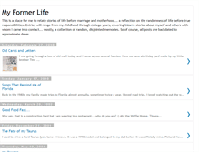 Tablet Screenshot of erinsformerlife.blogspot.com