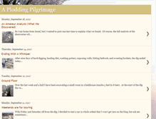 Tablet Screenshot of aploddingpilgrimage.blogspot.com