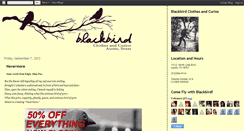 Desktop Screenshot of blackbirdaustin.blogspot.com