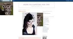 Desktop Screenshot of hopetocapturepinups.blogspot.com