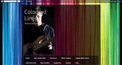 Desktop Screenshot of coloured-lines.blogspot.com