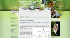 Desktop Screenshot of biologia-para-todos-rig.blogspot.com