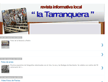 Tablet Screenshot of latarranquera.blogspot.com